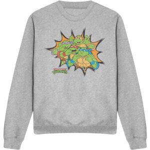(XXL, Sport Heather) Teenage Mutant Ninja Turtles Unisex Adult Funny Face Turtle (XXL, Sport Heather) Teenage Mutant Ninja Turtles Unisex Adult Funny Face Turtle