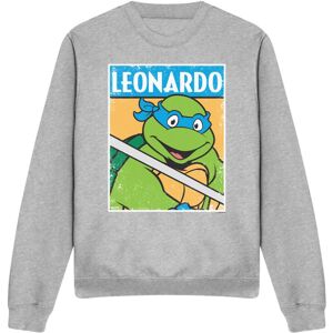 (L, Sport Heather) Teenage Mutant Ninja Turtles Unisex Adult Leonardo Sweatshirt (L, Sport Heather) Teenage Mutant Ninja Turtles Unisex Adult Leonardo Sweatshirt