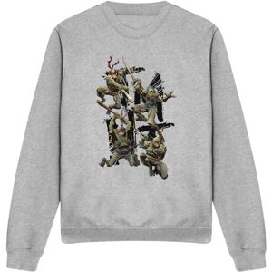 (XXL, Sport Heather) Teenage Mutant Ninja Turtles Unisex Adult Shinobi Sweatshir (XXL, Sport Heather) Teenage Mutant Ninja Turtles Unisex Adult Shinobi Sweatshir