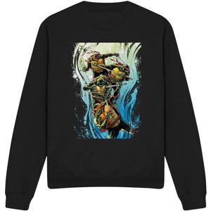 (XXL, Black) Teenage Mutant Ninja Turtles Unisex Adult Cool Rainbow Warriors Swe (XXL, Black) Teenage Mutant Ninja Turtles Unisex Adult Cool Rainbow Warriors Swe