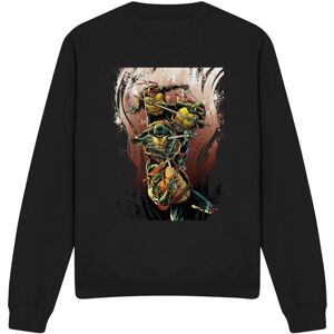 (XXL, Black) Teenage Mutant Ninja Turtles Unisex Adult Earthy Rainbow Warriors S (XXL, Black) Teenage Mutant Ninja Turtles Unisex Adult Earthy Rainbow Warriors S