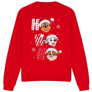 (XXL, Red) Paw Patrol Unisex Adult Santa Hat Christmas Sweatshirt (XXL, Red) Paw Patrol Unisex Adult Santa Hat Christmas Sweatshirt
