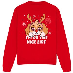 (XL, Red) Paw Patrol Unisex Adult Nice Christmas Skye Sweatshirt (XL, Red) Paw Patrol Unisex Adult Nice Christmas Skye Sweatshirt