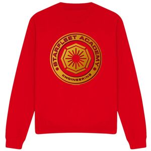 (M, Red) Star Trek Unisex Adult Engineering Sweatshirt (M, Red) Star Trek Unisex Adult Engineering Sweatshirt