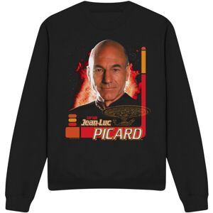 (XXL, Black) Star Trek Unisex Adult Jean-Luc Picard Sweatshirt (XXL, Black) Star Trek Unisex Adult Jean-Luc Picard Sweatshirt