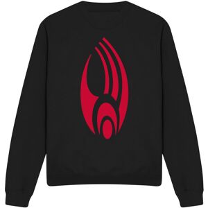 (M, Black) Star Trek Unisex Adult Borg Logo Sweatshirt (M, Black) Star Trek Unisex Adult Borg Logo Sweatshirt