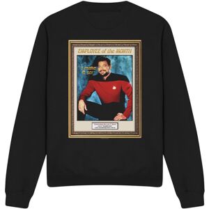 (XXL, Black) Star Trek Unisex Adult Employee of the Month Sweatshirt (XXL, Black) Star Trek Unisex Adult Employee of the Month Sweatshirt