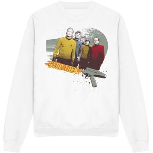 (XXL, White) Star Trek Unisex Adult Strange New Worlds Sweatshirt (XXL, White) Star Trek Unisex Adult Strange New Worlds Sweatshirt
