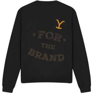 (M, Black) Yellowstone Unisex Adult For the Brand Sweatshirt (M, Black) Yellowstone Unisex Adult For the Brand Sweatshirt