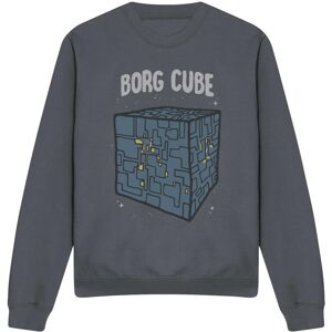 (L, Charcoal) Star Trek Unisex Adult The Tritanium Sweatshirt (L, Charcoal) Star Trek Unisex Adult The Tritanium Sweatshirt