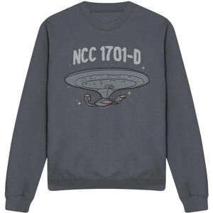 (XL, Charcoal) Star Trek Unisex Adult The Next Generation Sweatshirt (XL, Charcoal) Star Trek Unisex Adult The Next Generation Sweatshirt
