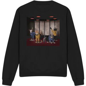 (XL, Black) Star Trek Unisex Adult Beam Meow Up Sweatshirt (XL, Black) Star Trek Unisex Adult Beam Meow Up Sweatshirt