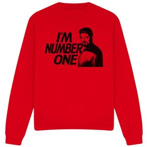 (XL, Red) Star Trek Unisex Adult I'm Number One Sweatshirt (XL, Red) Star Trek Unisex Adult I'm Number One Sweatshirt