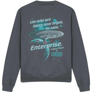 (XL, Charcoal) Star Trek Unisex Adult Never Forget Sweatshirt (XL, Charcoal) Star Trek Unisex Adult Never Forget Sweatshirt