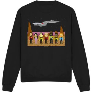 (XL, Black) Star Trek Unisex Adult The Next Generation Trexel Crew Sweatshirt (XL, Black) Star Trek Unisex Adult The Next Generation Trexel Crew Sweatshirt