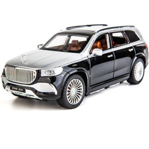 Maxpower (Black with silvery) 1:24 Maybach GLS GLS600 Alloy Luxy Car Model Simulation Die Maxpower (Black with silvery) 1:24 Maybach GLS GLS600 Alloy Luxy Car Model Simulation Die