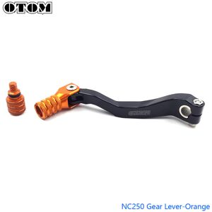 Maxpower (NC250 Orange) OTOM Folding Aluminum Gear Shift Lever Configure Extended Pedals Maxpower (NC250 Orange) OTOM Folding Aluminum Gear Shift Lever Configure Extended Pedals