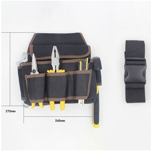 Maxpower (Option 6) Retro Pouch Hardware Organizer Multipurpose Artificial Leather Portab Maxpower (Option 6) Retro Pouch Hardware Organizer Multipurpose Artificial Leather Portab