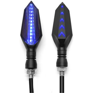 Maxpower (1pair Blue-Blue) New Indicator Light Motorcycle Flasher LED Turn Signal Lights Maxpower (1pair Blue-Blue) New Indicator Light Motorcycle Flasher LED Turn Signal Lights