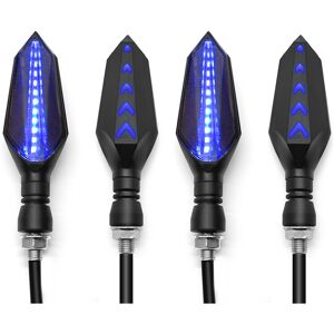 Maxpower (2pairs Blue-Blue) New Indicator Light Motorcycle Flasher LED Turn Signal Lights Maxpower (2pairs Blue-Blue) New Indicator Light Motorcycle Flasher LED Turn Signal Lights