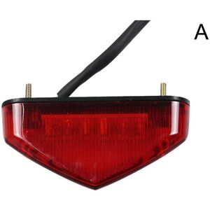 Maxpower (Red) Universal 12V Motorcycle Tail Rear Light Lamp Taillight Motor Brake Stop L Maxpower (Red) Universal 12V Motorcycle Tail Rear Light Lamp Taillight Motor Brake Stop L