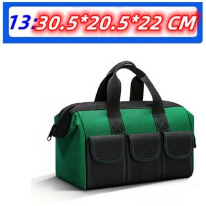 Maxpower (Green 13inch) 1PC Tool Bag Multifunctional Storage Electrician Wear Resistant T Maxpower (Green 13inch) 1PC Tool Bag Multifunctional Storage Electrician Wear Resistant T