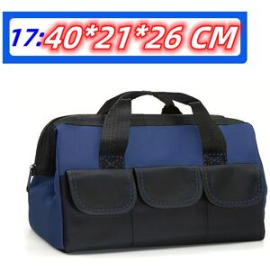 Maxpower (Blue 17inch) 1PC Tool Bag Multifunctional Storage Electrician Wear Resistant Th Maxpower (Blue 17inch) 1PC Tool Bag Multifunctional Storage Electrician Wear Resistant Th