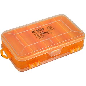 Maxpower (Yellow) Double-Side Hardware Organizer Box Multifunctional Plastic Storage Tool Maxpower (Yellow) Double-Side Hardware Organizer Box Multifunctional Plastic Storage Tool