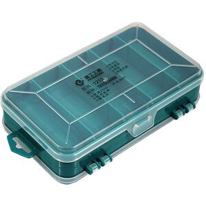 Maxpower (Green) Double-Side Hardware Organizer Box Multifunctional Plastic Storage Tool Maxpower (Green) Double-Side Hardware Organizer Box Multifunctional Plastic Storage Tool