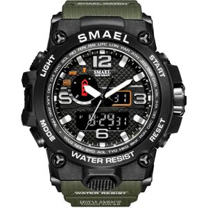 Maxpower (ArmyGreen) Men Sports Watches Dual Display Analog Digital LED Electronic Quartz Maxpower (ArmyGreen) Men Sports Watches Dual Display Analog Digital LED Electronic Quartz