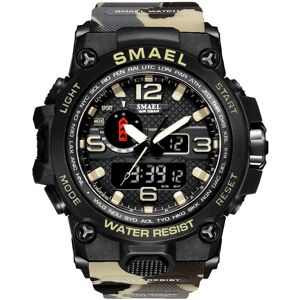 Maxpower (Camo Khaki) Men Sports Watches Dual Display Analog Digital LED Electronic Quart Maxpower (Camo Khaki) Men Sports Watches Dual Display Analog Digital LED Electronic Quart