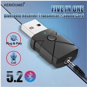 Maxpower (5 in 1 adapter) USB Bluetooth 5.2 Audio Adapter Wireless Receiver Transmitter S Maxpower (5 in 1 adapter) USB Bluetooth 5.2 Audio Adapter Wireless Receiver Transmitter S