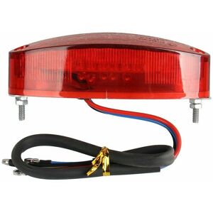 Maxpower (Red) Motorcycle Modified Tail Light Electric Vehicle Rear Tail Light LED Brake Maxpower (Red) Motorcycle Modified Tail Light Electric Vehicle Rear Tail Light LED Brake