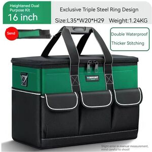 Maxpower (TypeD 16 inch) Waterproof Multi Pockets Tool Set with Bag for Electrician Worki Maxpower (TypeD 16 inch) Waterproof Multi Pockets Tool Set with Bag for Electrician Worki