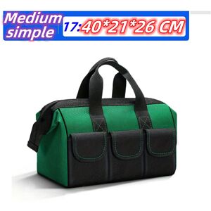 Maxpower (17 inch Simple) Upgrade Heighten large capacity Tool Bag Thickened 1680D Oxford Maxpower (17 inch Simple) Upgrade Heighten large capacity Tool Bag Thickened 1680D Oxford