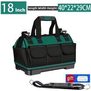 Maxpower (18 inch Rubber) Upgrade Heighten large capacity Tool Bag Thickened 1680D Oxford Maxpower (18 inch Rubber) Upgrade Heighten large capacity Tool Bag Thickened 1680D Oxford