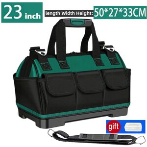 Maxpower (23 inch Rubber) Upgrade Heighten large capacity Tool Bag Thickened 1680D Oxford Maxpower (23 inch Rubber) Upgrade Heighten large capacity Tool Bag Thickened 1680D Oxford