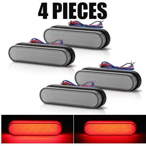 Maxpower (4pcs) 24LED Universal Motorcycle Motorbike Rear Brake Tail Light Stop Red LED l Maxpower (4pcs) 24LED Universal Motorcycle Motorbike Rear Brake Tail Light Stop Red LED l