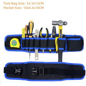 Maxpower (Blue) Tool Bags Electrician Tools Waist Storage Bag With Belt for Pocket Wrench Maxpower (Blue) Tool Bags Electrician Tools Waist Storage Bag With Belt for Pocket Wrench
