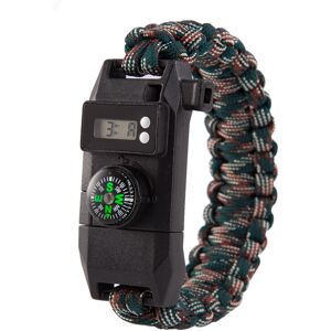 Maxpower (Forest camouflage) Multi-function 7-in-1 Survival Bracelet Men Women Outdoor Ca Maxpower (Forest camouflage) Multi-function 7-in-1 Survival Bracelet Men Women Outdoor Ca