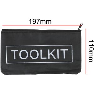 Maxpower (Small Black) High Quality Zipper Canvas Oxford Small Tool Bag Hardware Toolkits Maxpower (Small Black) High Quality Zipper Canvas Oxford Small Tool Bag Hardware Toolkits