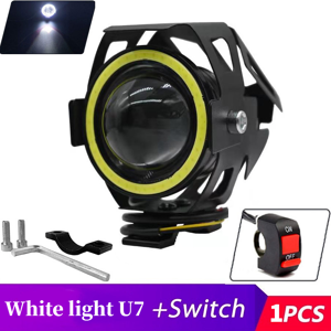 Maxpower (1Pcs White light) Waterproof Motorcycle LED Headlight 3000LMW U7 Motorbike LED Maxpower (1Pcs White light) Waterproof Motorcycle LED Headlight 3000LMW U7 Motorbike LED