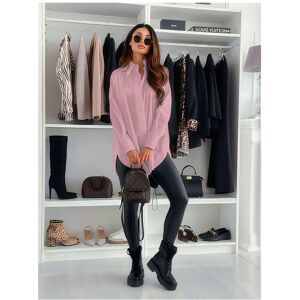 Maxpower (ST24167 Pink, M) Elegant Women White Shirt Turn Down Collar Long Sleeve Blouse Maxpower (ST24167 Pink, M) Elegant Women White Shirt Turn Down Collar Long Sleeve Blouse