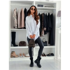 Maxpower (ST24167 White, XL) Elegant Women White Shirt Turn Down Collar Long Sleeve Blous Maxpower (ST24167 White, XL) Elegant Women White Shirt Turn Down Collar Long Sleeve Blous