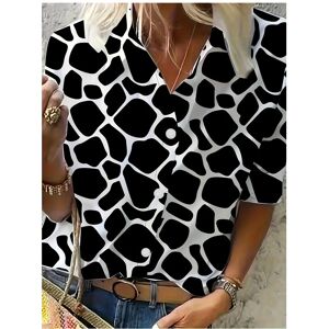 Maxpower (black, XL) Fashion Long Sleeve Shirt Women Tops And Blouses Sping Autumn Casua Maxpower (black, XL) Fashion Long Sleeve Shirt Women Tops And Blouses Sping Autumn Casua