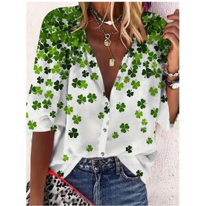 Maxpower (AH218, XS) Women's shirt casual loose soft comfortable button lapel fashion shi Maxpower (AH218, XS) Women's shirt casual loose soft comfortable button lapel fashion shi