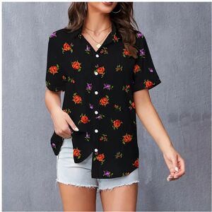 Maxpower (B48SLCZ8116278, L) New Fashionable Women's Shirts Elegant 3d Cartoon Cat Printe Maxpower (B48SLCZ8116278, L) New Fashionable Women's Shirts Elegant 3d Cartoon Cat Printe