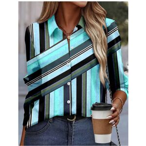 Maxpower (B25SLTHA2412111, L) Spring and Autumn New Elegant Long Sleeve Women's Shirt Cas Maxpower (B25SLTHA2412111, L) Spring and Autumn New Elegant Long Sleeve Women's Shirt Cas