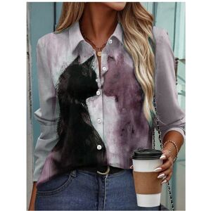 Maxpower (B25SLTHA241211V, S) Spring and Autumn New Elegant Long Sleeve Women's Shirt Cas Maxpower (B25SLTHA241211V, S) Spring and Autumn New Elegant Long Sleeve Women's Shirt Cas