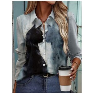 Maxpower (B25SLTHA241211X, M) Spring and Autumn New Elegant Long Sleeve Women's Shirt Cas Maxpower (B25SLTHA241211X, M) Spring and Autumn New Elegant Long Sleeve Women's Shirt Cas